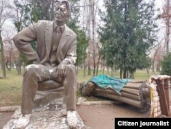 Gipsdan bo‘lgan omonat haykallar nuray boshlagan