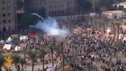 درگیری پلیس مصر با معترضان در قاهره