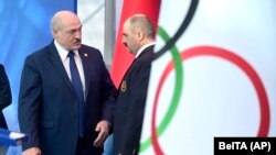 Александр Лукашенко уулу Виктор менен. 21-февраль 2021-жыл