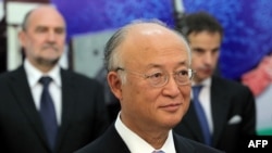 یوکیا آمانو، مدیرکل آژانس بین‌المللی انرژی اتمی.