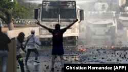 Пратэсты ў Каракасе, 1 траўня