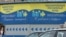 Рекламный баннер Государственного пенсионного фонда. Алматы.