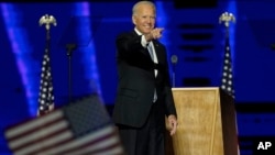 Жо Байден, 7-ноябрь, 2020-жыл.