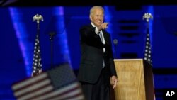  Jo Baýden ABŞ-nyň nobatdaky prezidenti bolmak üçin ýeterlik elektoral sesleri aldy.