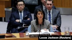 نیکی هیلی، سفیر آمریکا در سازمان ملل متحد 