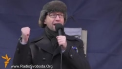 Виступ Арсенія Яценюка на інформаційному мітингу