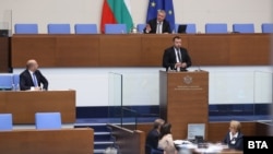 Кадър от заседанието на Народното събрание