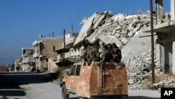 Սիրիական ընդդիմությունը Հալեպի հարավ-արևմտյան հատվածում, 1-ը դեկտեմբերի, 2024թ․