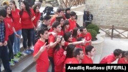 Bakı 2015 Avropa Oyunlarının könüllüləri
