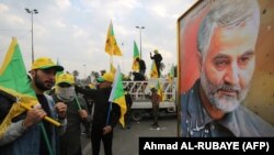 Երթ Իրանում՝ Սոլեյմանիի մահվան համար վրեժխնդիր լինելու պահանջով, 4-ը հունվարի, 2020թ,