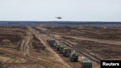 На сумесных з Расеяй вучэньнях ў Берасьцейскай вобласьці, 19 лютага 2022