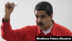 نیکلاس مادورو، رئیس جمهوری ونزوئلا.
