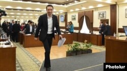 Мэр Еревана Айк Марутян в ходе заседания Совета старейшин города (архив) 