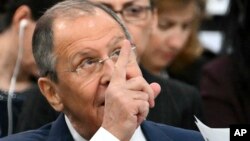 Сергей Лавров на заседании Совета министров иностранных дел ОБСЕ