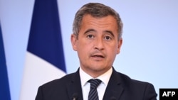 French Interior Minister Gerald Darmanin(file photo)