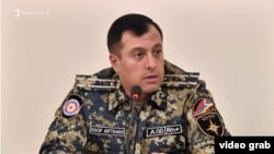 Բորիս Ավագյանը Արցախի արտակարգ իրավիճակների պետական ծառայության տնօրենի տեղակալի պաշտոնում, Երևան, ապրիլ, 2021թ. 