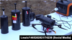 Российский FPV-дрон на оптоволокне