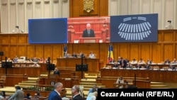 Imagine de pe 15 iulie, când Guvernul Bolojan și-a angajat pentru prima oară răspunderea pentru proiectul pensiilor de serviciu ale magistraților. 