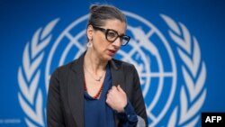  فرانچسکا آلبانزه که یک وکیل حقوق بشر ایتالیایی است، اسرائیل را به «نسل‌کشی» در غزه متهم کرده است 