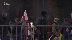 Второй день стояния на Руставели