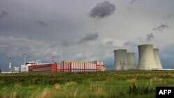 Чехиядағы Темелин атом электр станциясы.  24 шілде 2011 жыл.