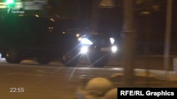 Кортеж Ложкіна виїжджає з АП