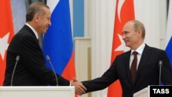 R.T.Erdoğan və V.Putin