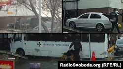Охоронці з собаками біля МВС перевіряли всіх - окрім автівок Тимошенко
