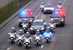 Картэж Лукашэнкі перад інаўгурацыяй, 2015 год