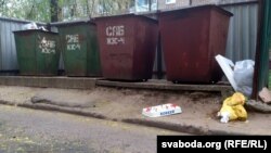 «Хакей» на наваполацкай сьметніцы