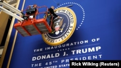 Вашингтондо президент Дональд Трамптын инаугурациясына байланыштуу салтанатка даярдыктар аяктоодо.