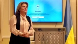 Ольга Перебийніс, богемістка та дружина посла України в Чехії Євгена Перебийніс