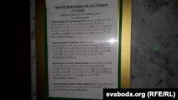 Cьпіс абвінавачваных ў справе «чорных рыэлтараў» з інкрымінаванымі злачынствамі