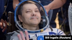 Олег Кононенко, один із двох росіян, які встановили рекорд тривалості перебування на Міжнародній космічній станції (МКС)