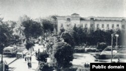 Душанбе - столица советского Таджикистана. Архивное фото