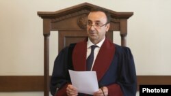 Հրայր Թովմասյանը Սահմանադրական դատարանի նախագահի պաշտոնում, արխիվ