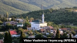 Изобильное, историческое название – Корбекуль, вид на Корбек джами, август 2019 года