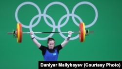 Карина Горичева на помосте Игр в Рио. 9 августа 2016 года.