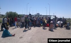 Arhiw suty. Türkmen - özbek serhet geçelgesi.