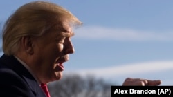 АКШнын президенти Дональд Трамп. 6-январь, 2019-жыл. Вашингтон.