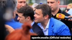 Уладзімір Зяленскі і Андрэй Богдан