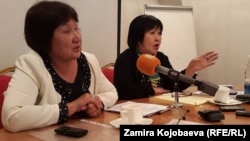 Правозащитницы Азиза Абдирасулова и Толейкан Исмаилова