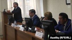 Роберт Миңнуллин чыгыш ясый