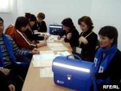 Статистика агенттігі халық санағына дайындық үстінде. Астана (Нұр-Сұлтанның бұрынғы атауы), 25 ақпан 2009 жыл.