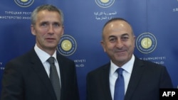 Йенс Столтенберг жана Мевлут Чавушоглу, Анкара, 9-октябрь