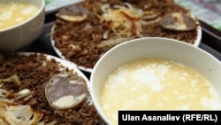 "Өзгөчө бешбармак" кафесинен тартылган сүрөт