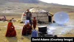 Давид Адамс барган Жазгоз жайлоосунан көрүнүш