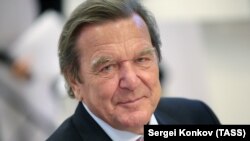 Бывший канцлер Германии Герхард Шредер