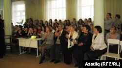 Студентлар белән очрашуда