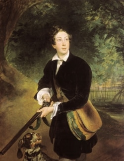 Портрет письменника Олексія Толстого (1817–1875) в молоді роки авторства художника Карла Брюллова